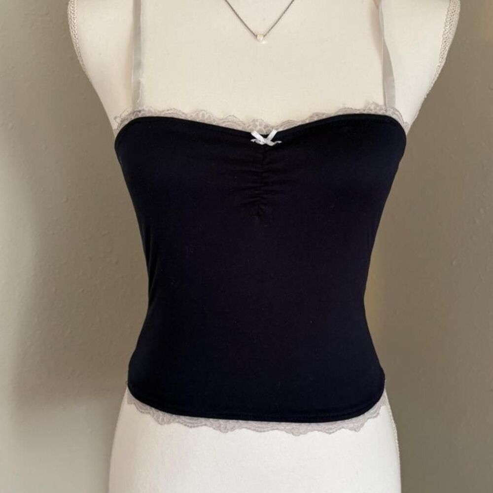 Unbranded Women's Black and Navy Vest